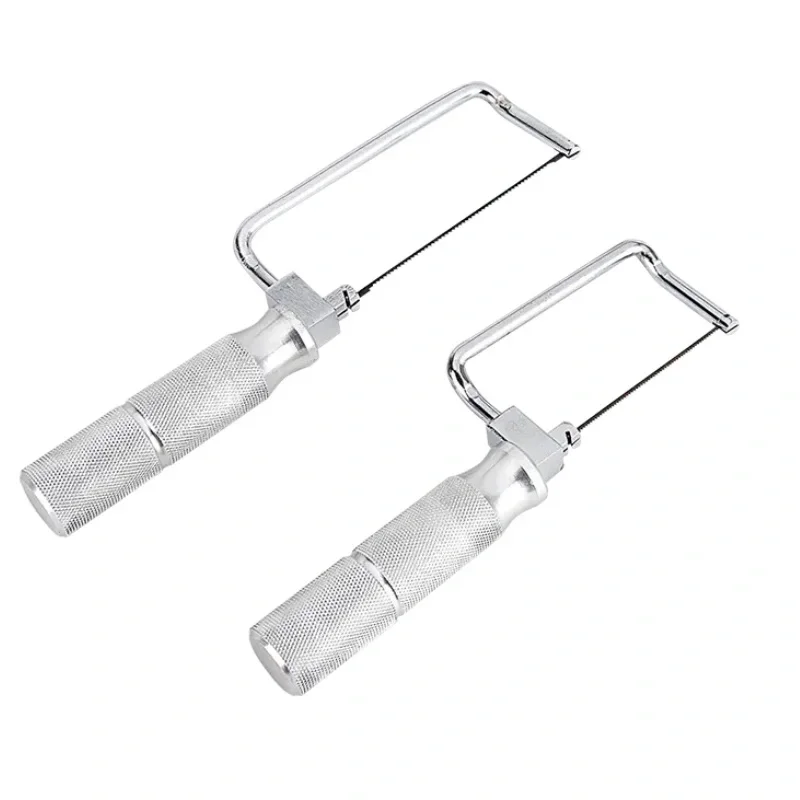 Dental Lab Saw Blade Long Handle Stainless Steel Dental Plaster Saw with 3 Size fast shipping