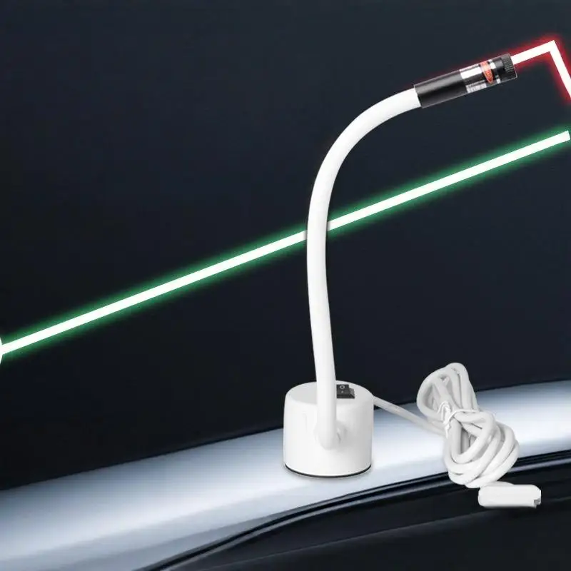 

1 шт. Красный лазерный позиционирующий светильник (линейный/перекрестный/точечный) для швейных машин, инфракрасная рабочая лампа для резки с магнитным основанием, 5В постоянного тока