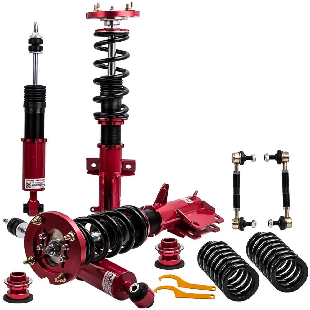 24 levels Damping Suspension Shock Coilover Kit For Ford Mustang S-197 2005~2014 Suspension Shock Coilover Kit