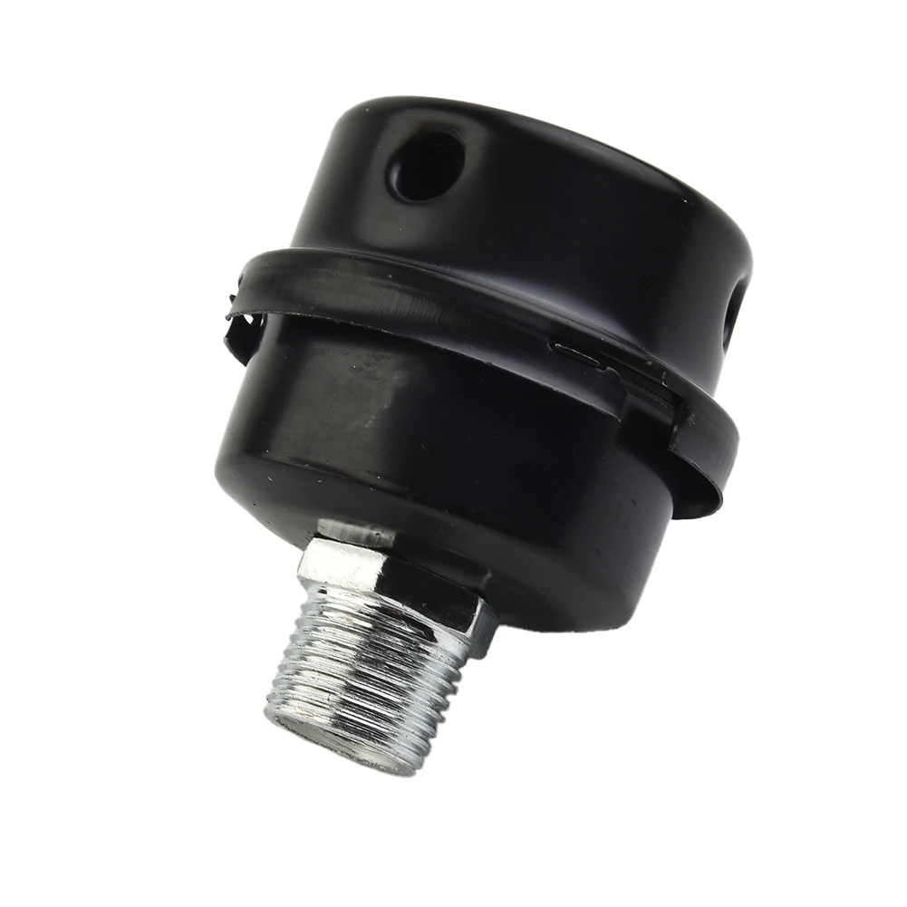 Tools Air Compressor Filter Repair Muffler Black Workshop Parts 12.5mm/16mm/20mm Oil-free Practical Convenient