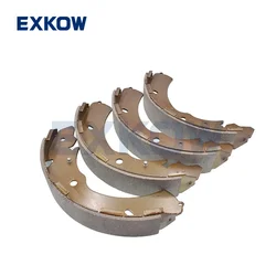 Rear Brake Shoe Set for Mitsubishi L200 Triton IV 2005-2015 KA4T KB4T 2015- KL3T KL4T Pajero Montero Sport II 4600A106 4600A122