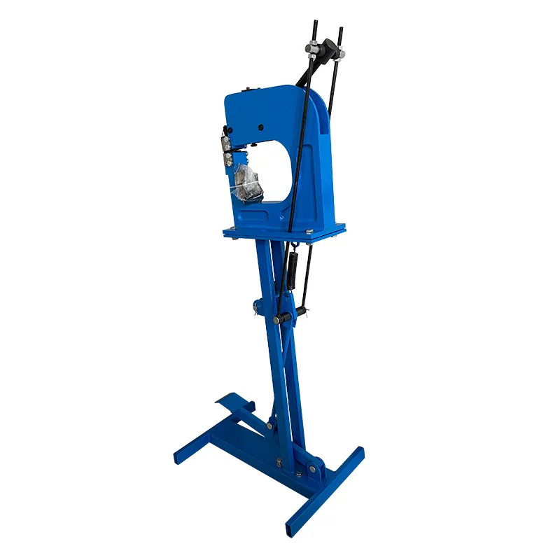 

Foot-operated metal stretching and shrinking edge press sheet metal forming equipment is durable