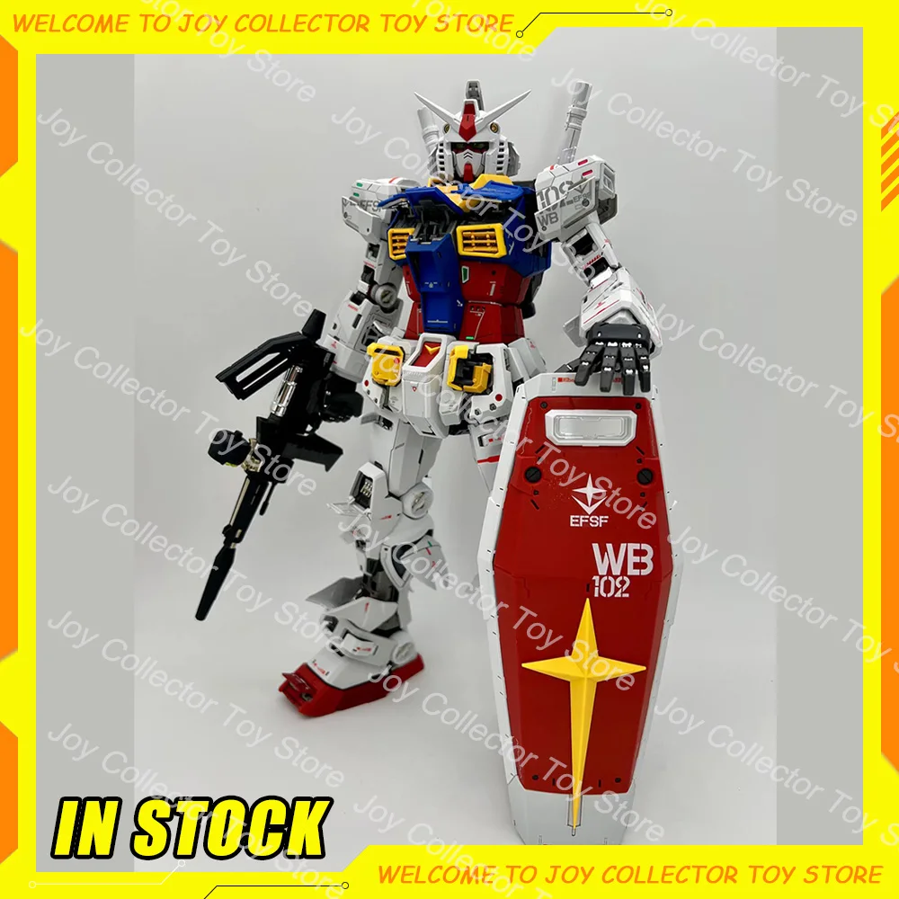 Original Bandai 1/60 Daban Pgu Pg 2.0 Rx-78-2 High-Precision Framework Assembly Action Figure Anime Models Collection Toys Gifts