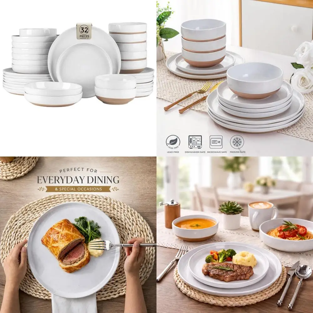 32-Piece Handpainte…