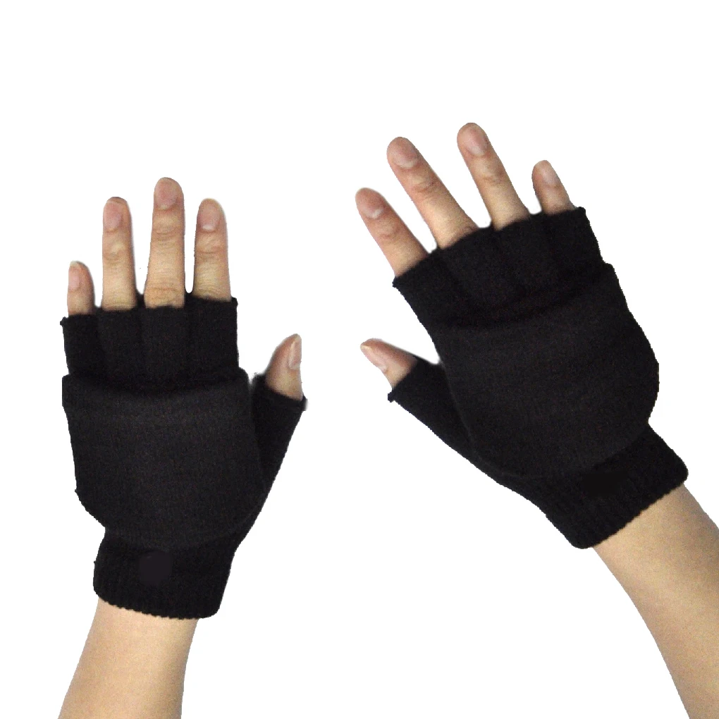 1 Pair Women Mittens Comfortable Finger Covers Clothing Accessory with Cover