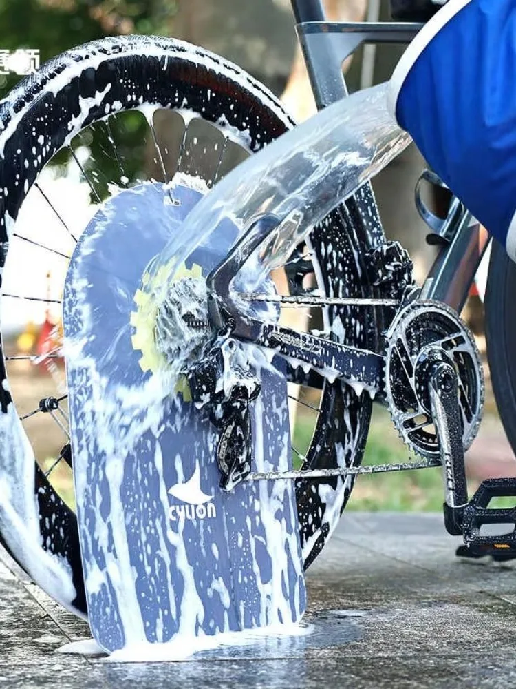 AliExpress NONE Anti Grime Bike Disc Wash Cover Protection Cover Wash Protective Washing Brake Cover Extended Anti-oil Baffle Cycling Disc Guard