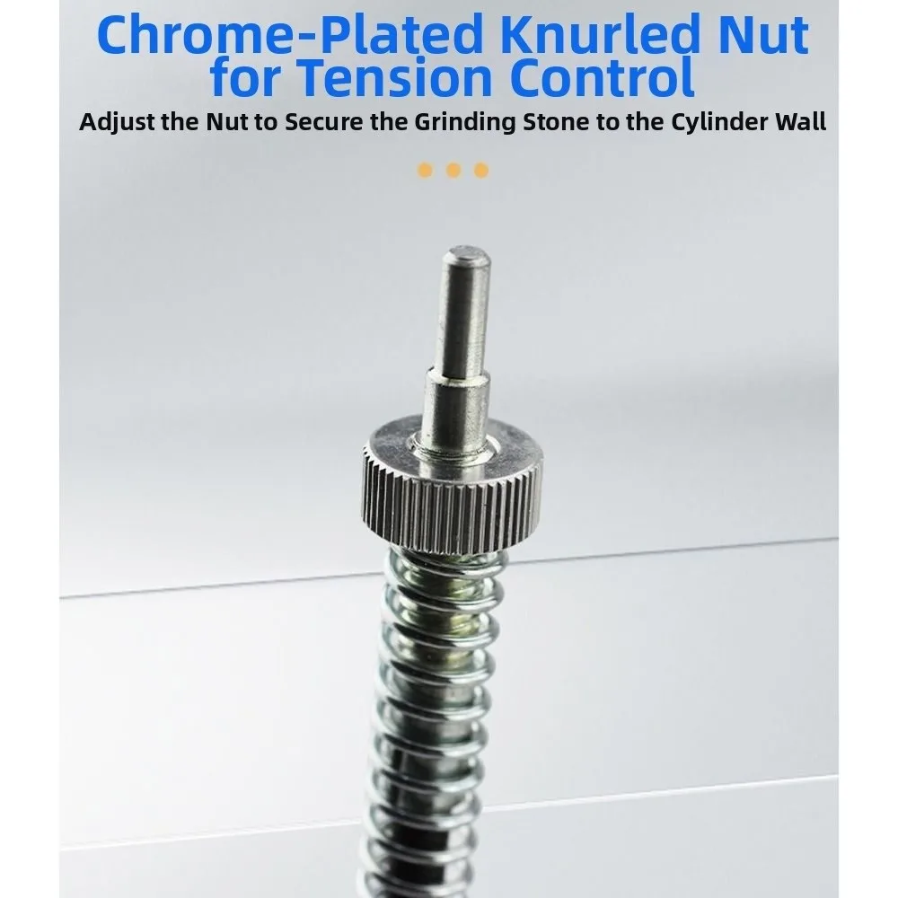 Flexible Engine Cylinder Hone Adjustable Legs 3 Jaw Shaft Cylinder Sander Long Stones with Grinding Stones