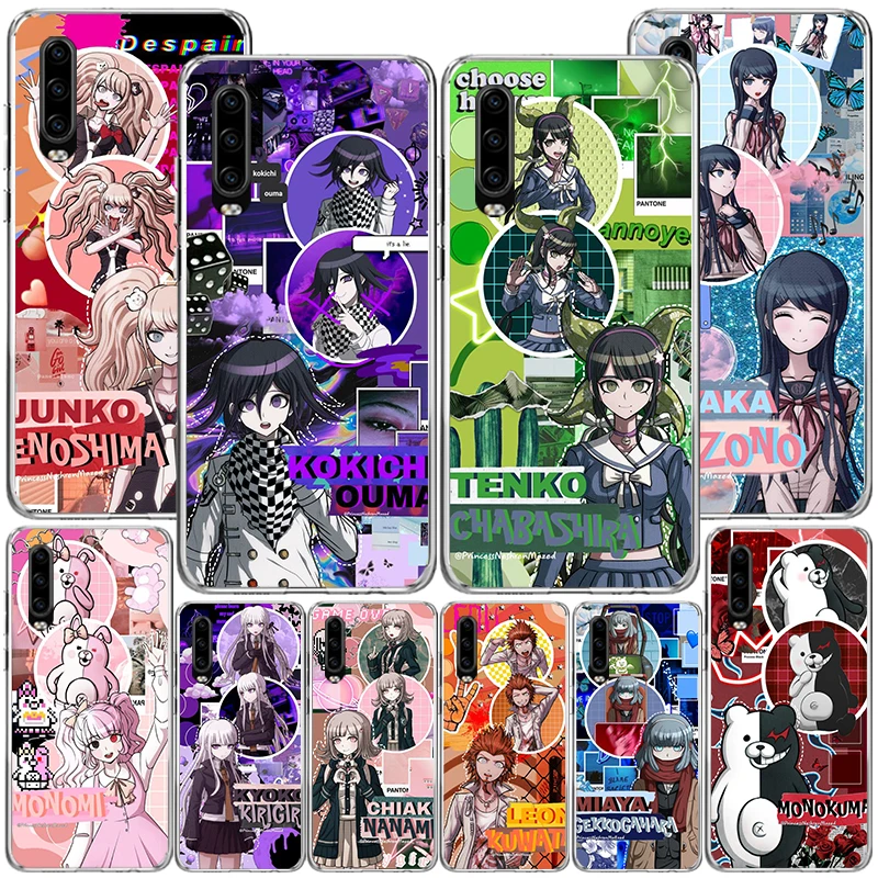 Danganronpa Trigger Happy Havoc Phone Case For Huawei P40 P30 P20 P10 Lite Mate 20 10 Pro P Smart Z Y5 Y6 Y7 Y9 Personalized Pri