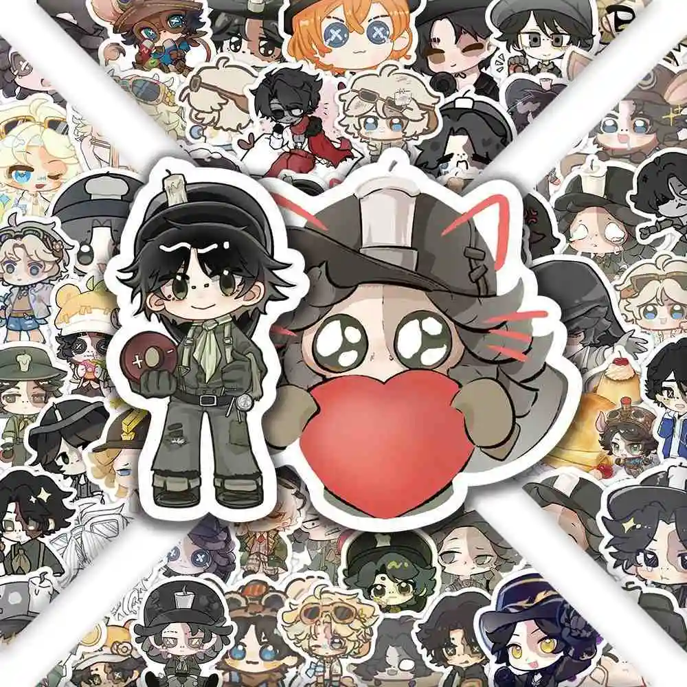 

Anime Identity V Prospector Norton Campbell Cosplay Cartoon Tags Ornament Paster Accessory Decals Q Version Ambitus Mascot Gift