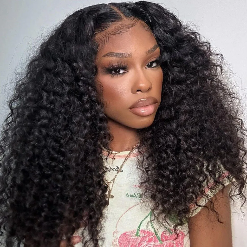 

Curly Human Hair Wig Deep Wave Frontal Wig 13x6 Hd Lace Wig Accessories For Women Preplucked 13x4 Lace Front wigs