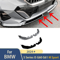 M Sport 2024+ MP For BMW 5 Series I5 G60 G61 Accessorie Front Bumper Lip Spoiler Exterior Splitter Guard Decoration Body Kits