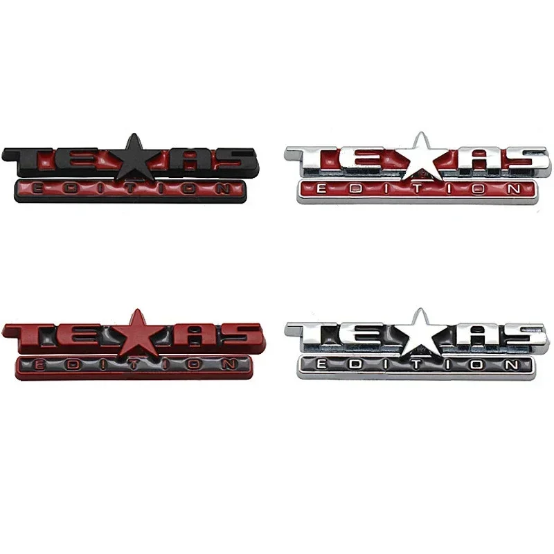 Car Styling Rear Trunk Badge Side Window Sticker for Jeep Texas Edition Wrangler Compass Liberty Renegade Grand Cherokee