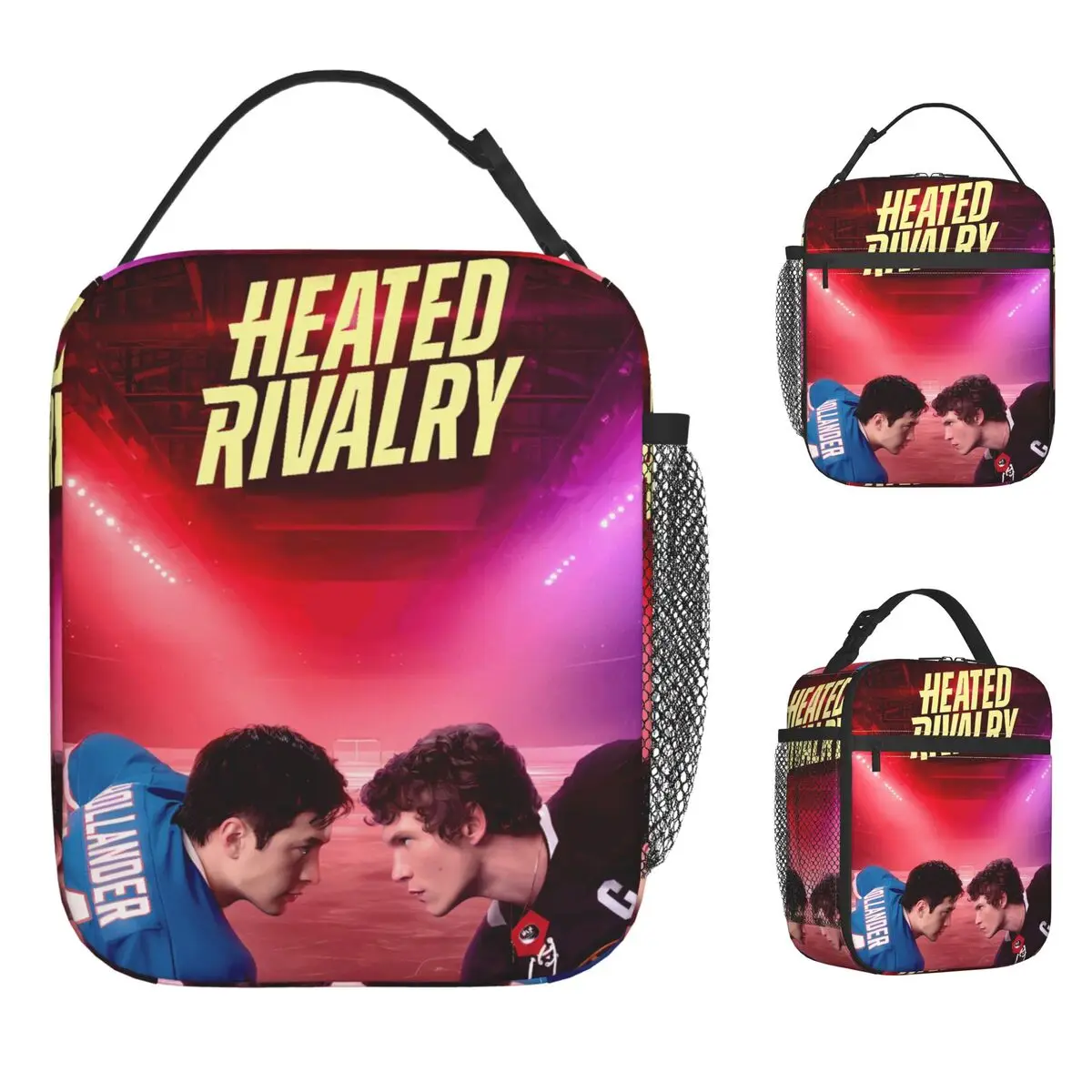 Beheizte Rivalry Ilya und Shane Lunchtasche für Kinder, Vintage-Stil, für Reisen, tragbar, thermisch, wasserdicht, Druck, Kühler, Lunchbox, Tragetasche, Handtaschen