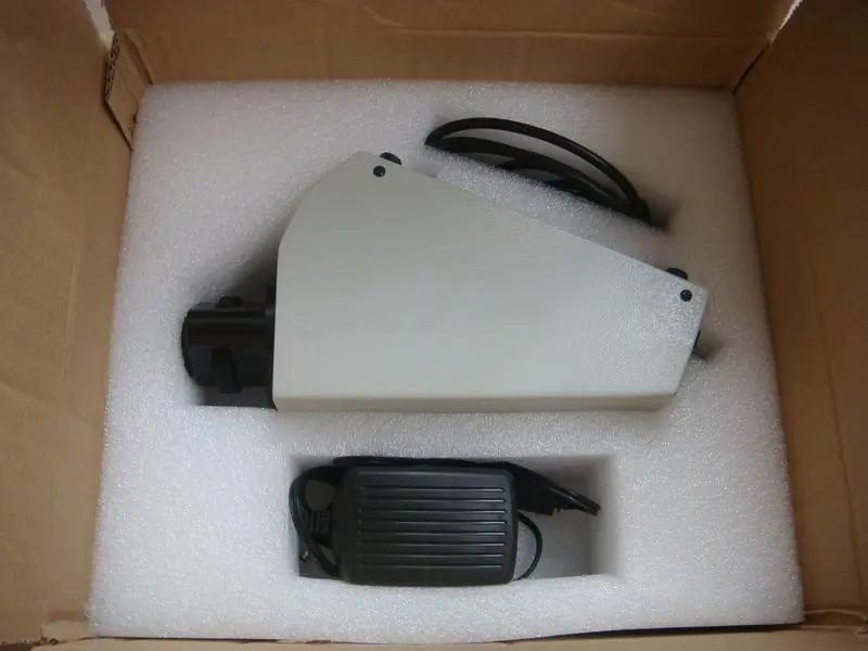 400X 200X 80X 20X Benchtop fiber optic patch cord machine inspection microscope with video display