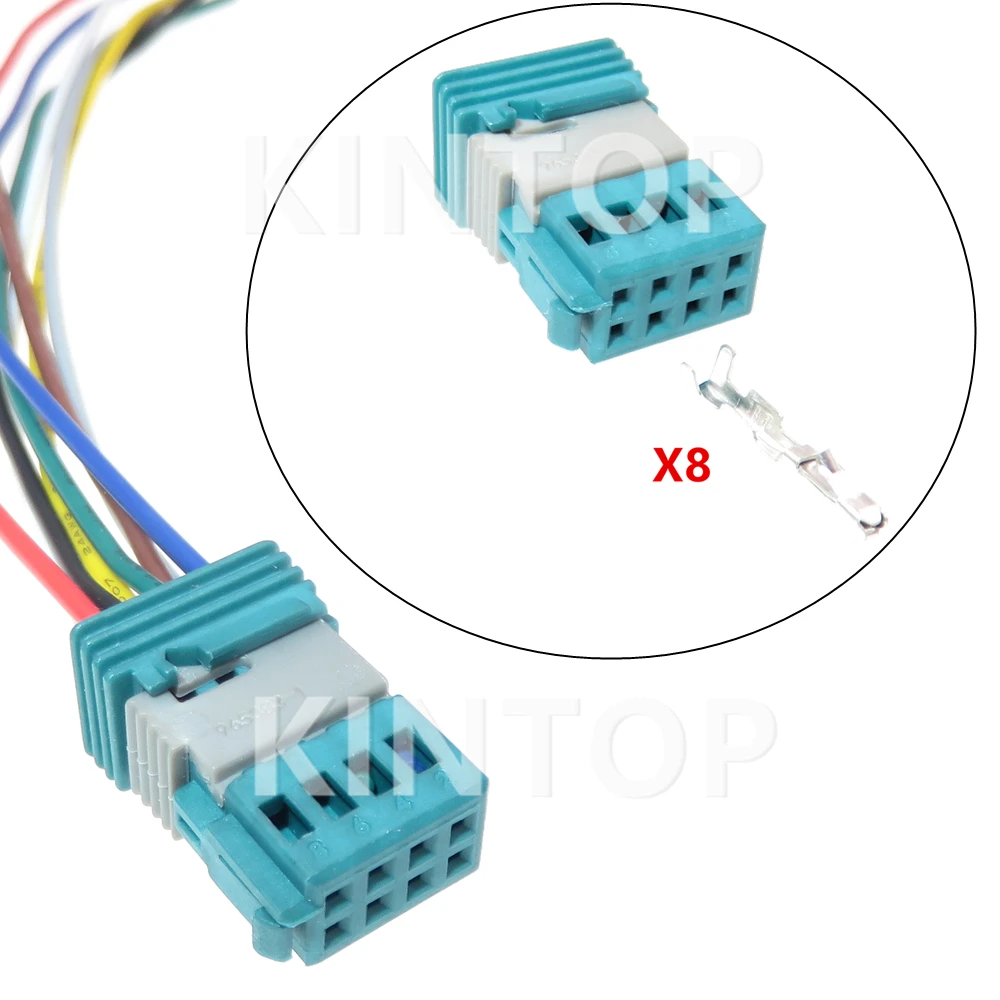 1 Set 8 Pins 9-965382-2 Automobile Low Power Direction Machine Angle Sensor Wiring Harness Socket Starter For Chevrolet