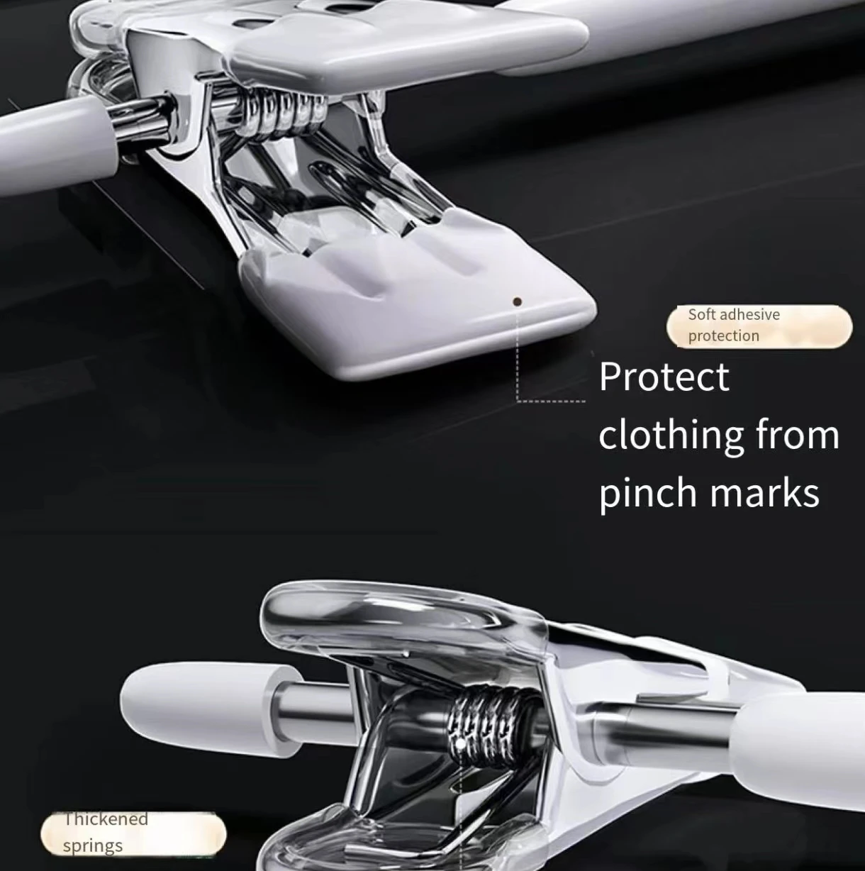 Household Non-Marking Clothes Hanger Clip, Pants Clip, Special talisman, Non-Slip, 5Pcs, 10Pcs, 20Pcs