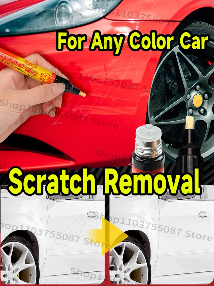 Car Painting Pen Clear Coat Application For Car Scratch Repair Remover Filler Sealer Activated Clear