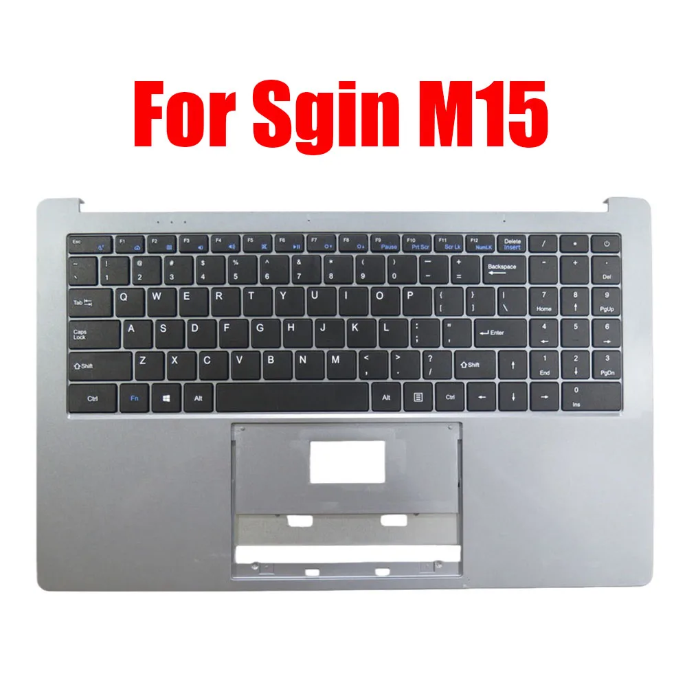 

Laptop Palmrest For Sgin M15 With English US Keyboard Gray Upper Case