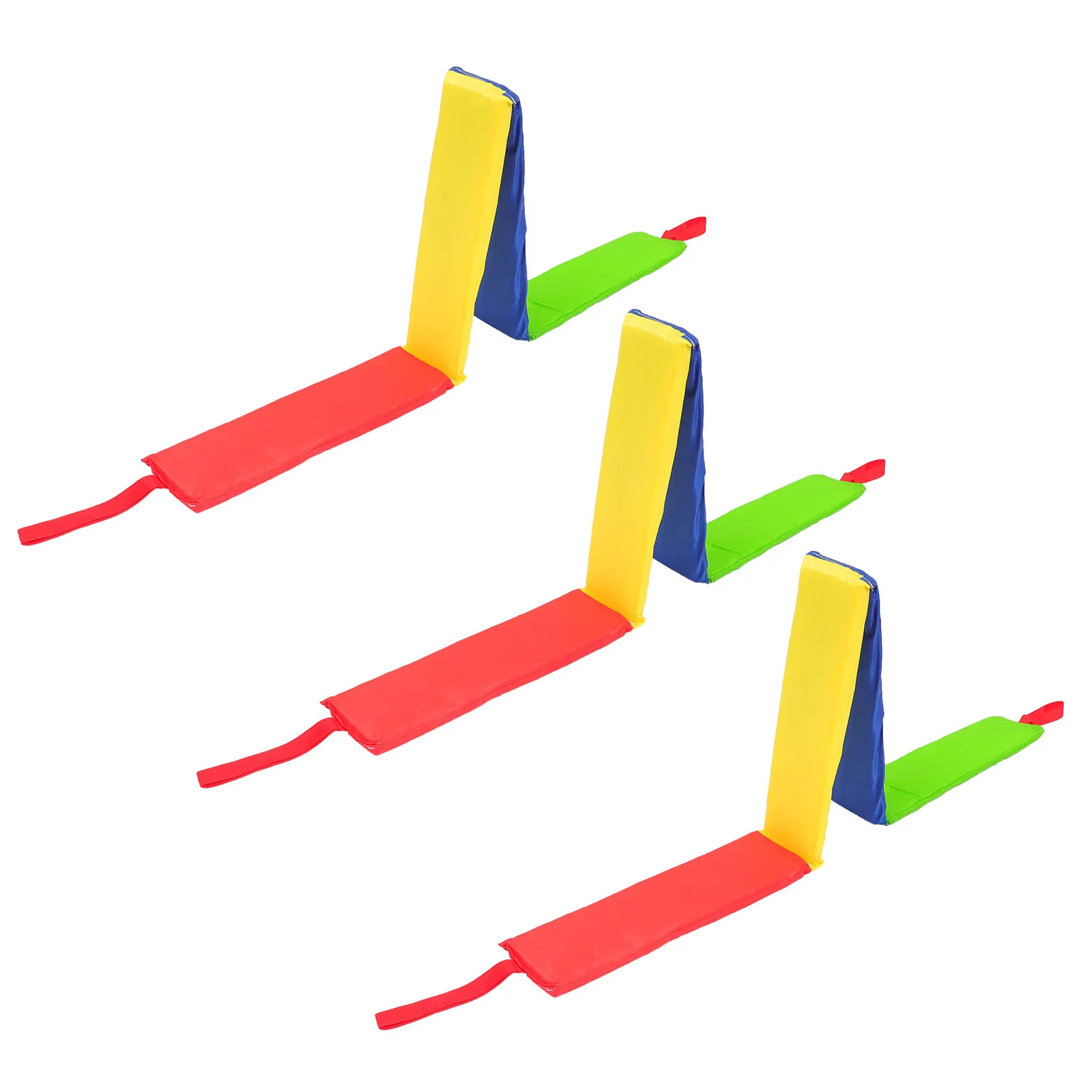 

3 Pcs Jumping Plaid Game Props Multi-function Training Equipment Gaming Physical Lawn Games Eva Sports for Outdoor