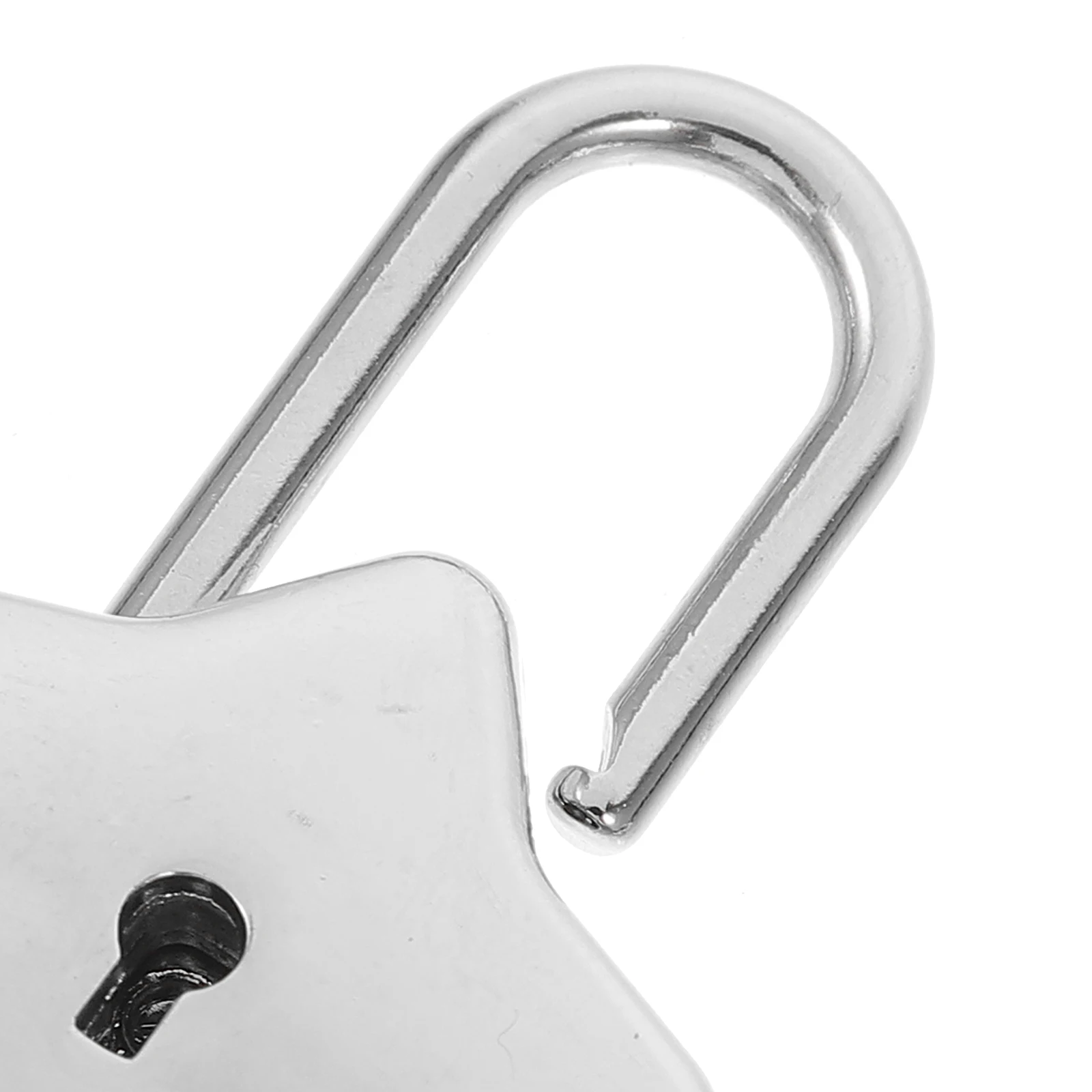 

2 pcs Padlock Small For Diary Cute Lock Diy Decorative Cute Lock With Keys Star Shaped Padlock Travel Storage Box Gift