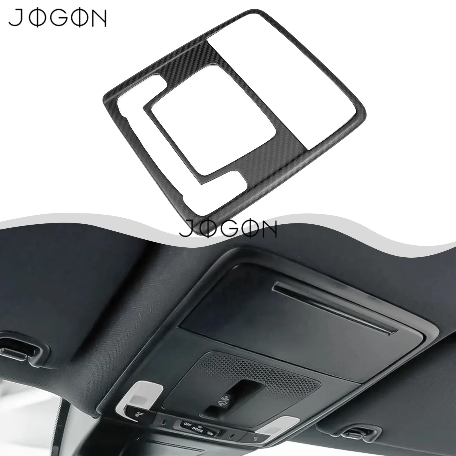 For Acura Integra Type S Hatchback 2023+ Dry Carbon Fiber Car Interior Roof Reading Light Lamp Cover Sticker Trim Accessories