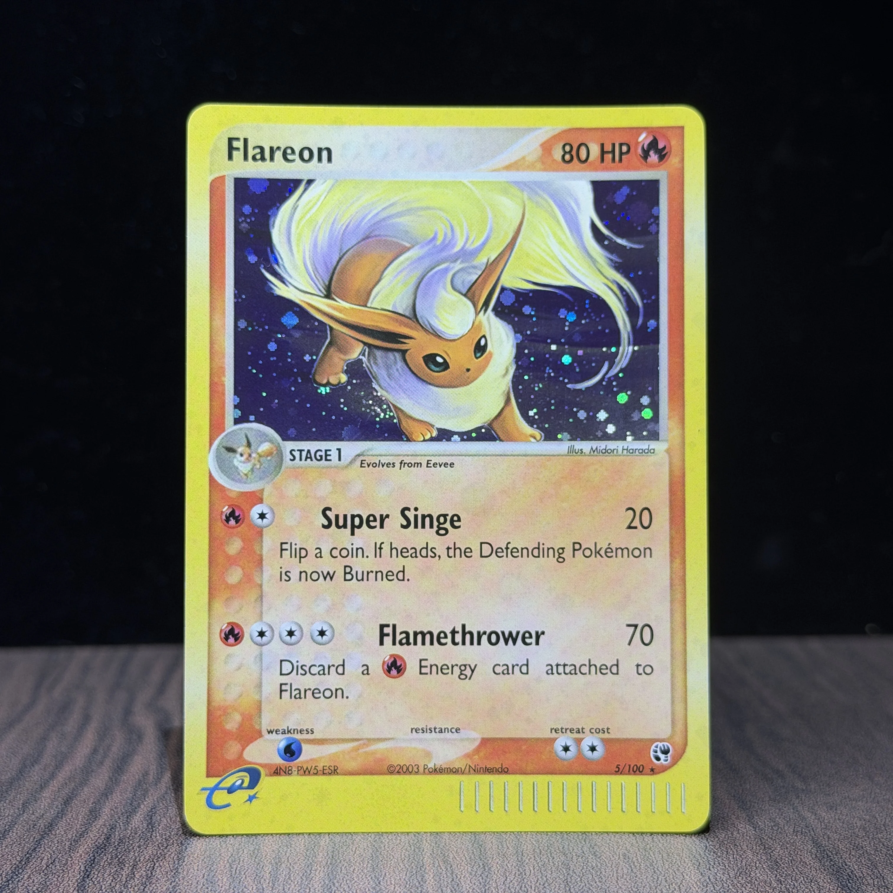 PTCG Eeveelution Rare Set Gold Star Umbreon Espeon Glaceon Leafeon LV.X Flareon Vaporeon ex Holo Proxy Cards