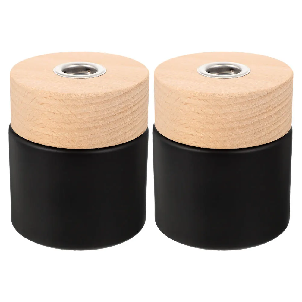 

2 Pcs Empty Aroma Diffuser Bottle Essential Oil Decorative Decoration Fragrance