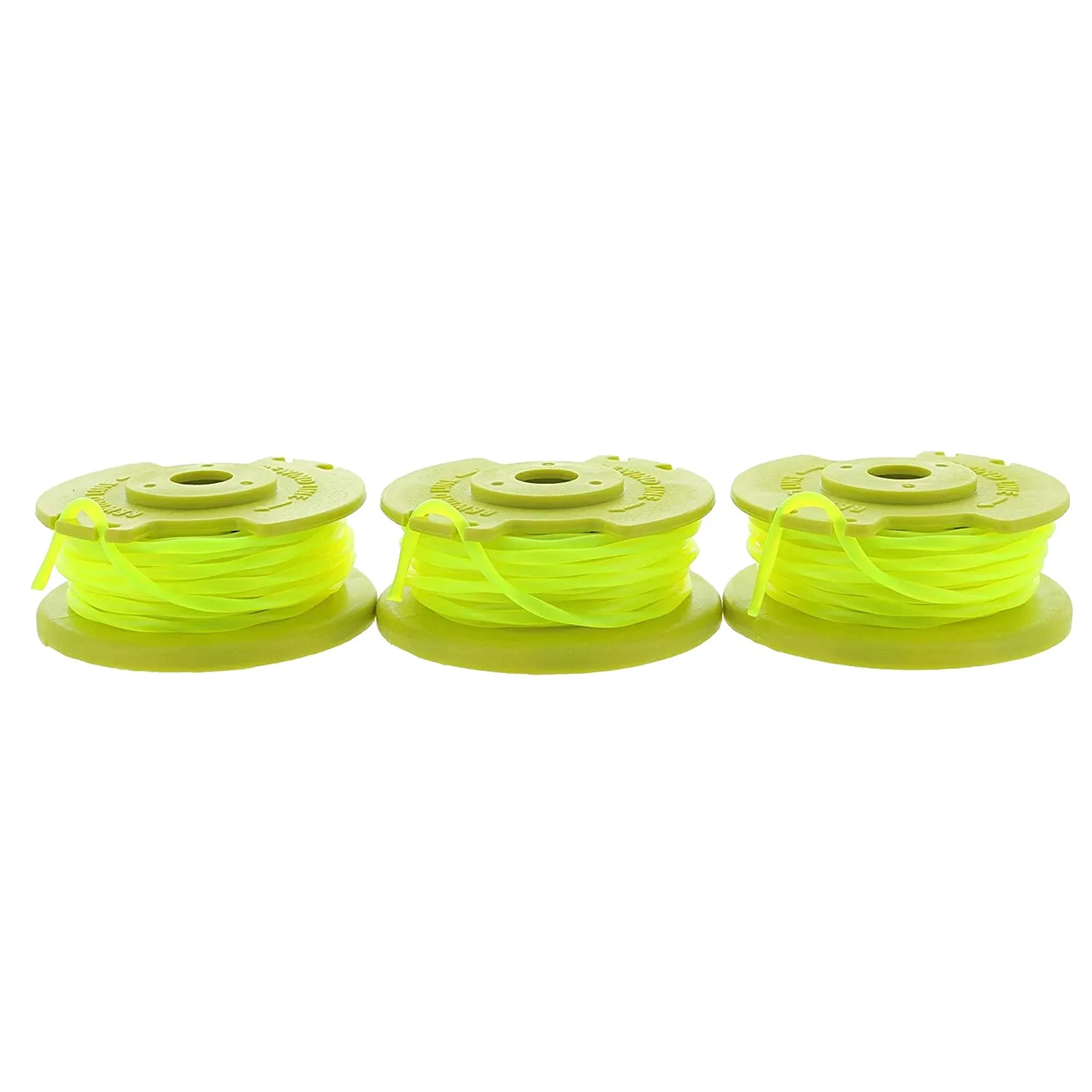 3pcs Weed Eater Spool Replacement With Cap Covers Compatible With AC80RL3/AC14HCA For Ryobi 18V, 24V, Trimmers Accessories