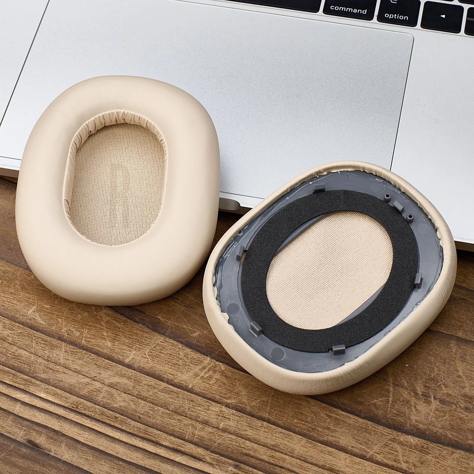 

MOUDUNG Replacement Protein skin Ear Pads With buckle for BASEUS H1i Headphones Earmuff Repair Parts .