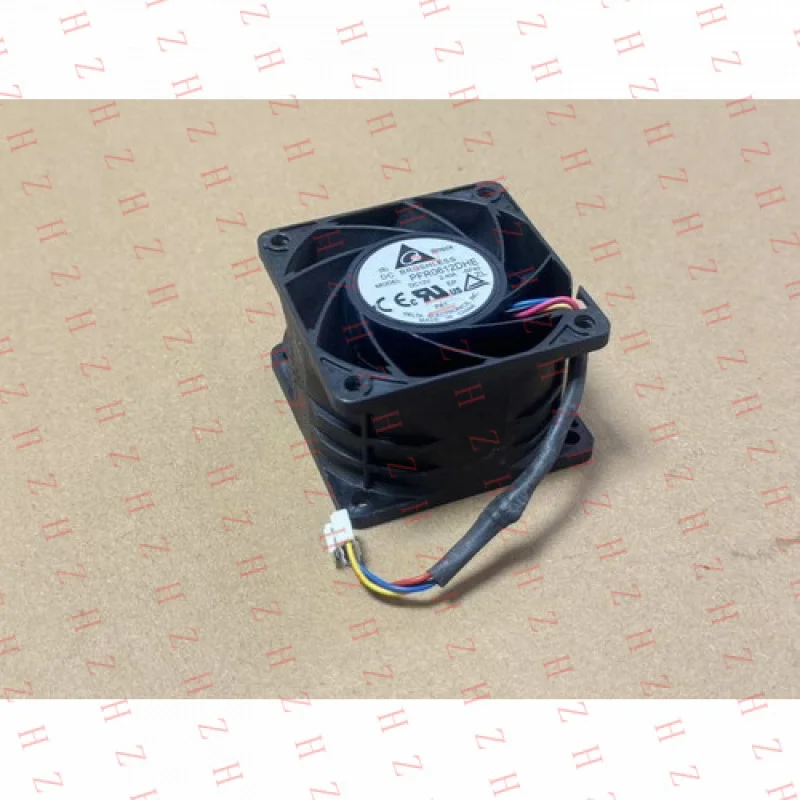 U+ FOR Delta PFR0612DHE DC12V 2.40A 60mm 4-wire high air volume cooling fan 4pin（MOQ: 10 pcs.）