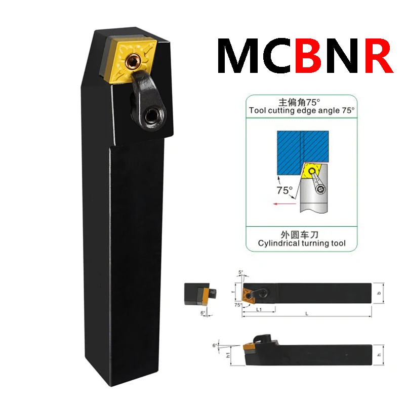 LIHAOPING MCLNR MCKNR MCSNR MCFNR MCBNR MCMNN MCGNR 2525M12 External Turning Tool Holder Lathe Machine For CNMG Carbide Inserts