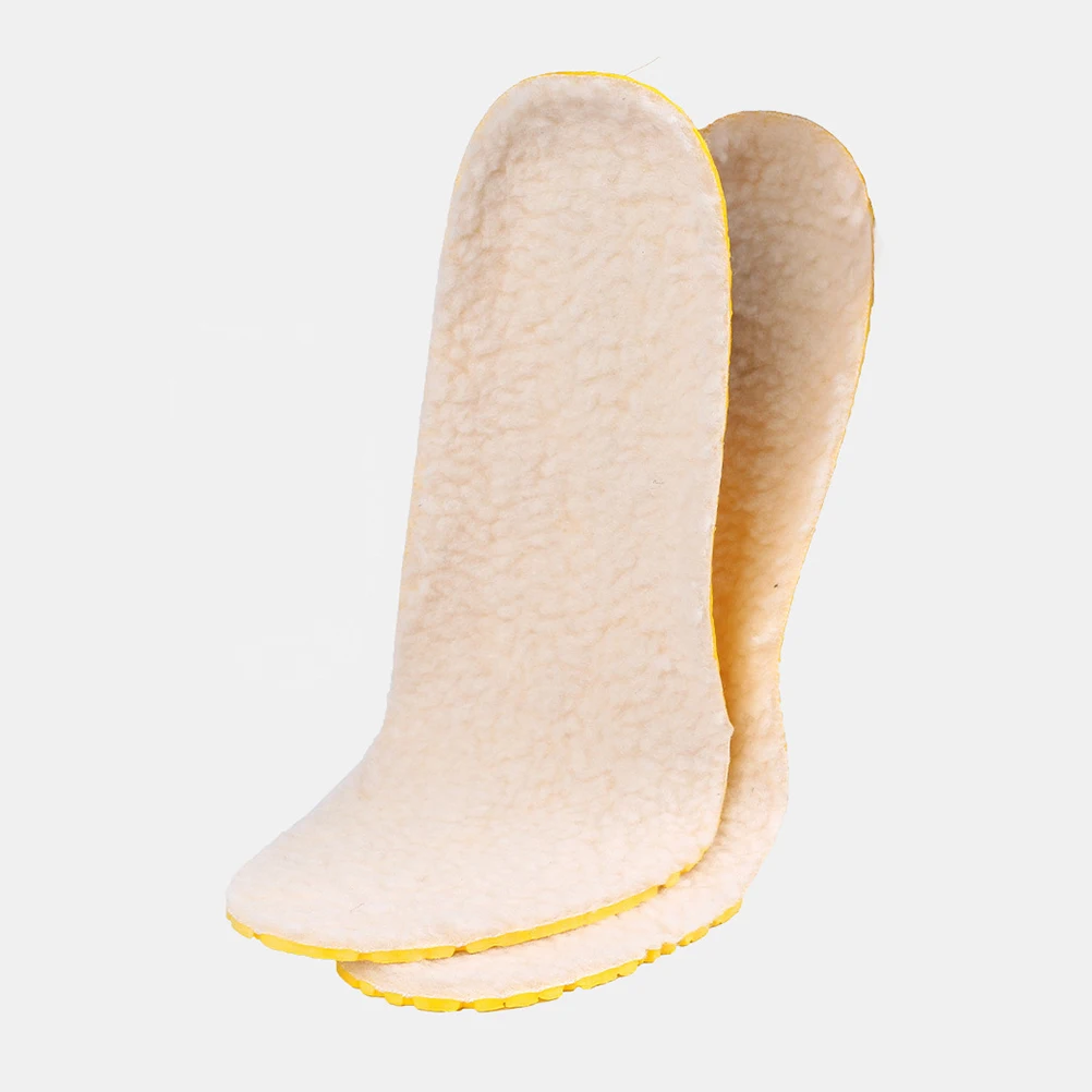 

Warm Insoles Winter Thickened Cotton Shoe Inserts Breathable Wool Insole For Men Women Adults Memory Rebound Comfortable