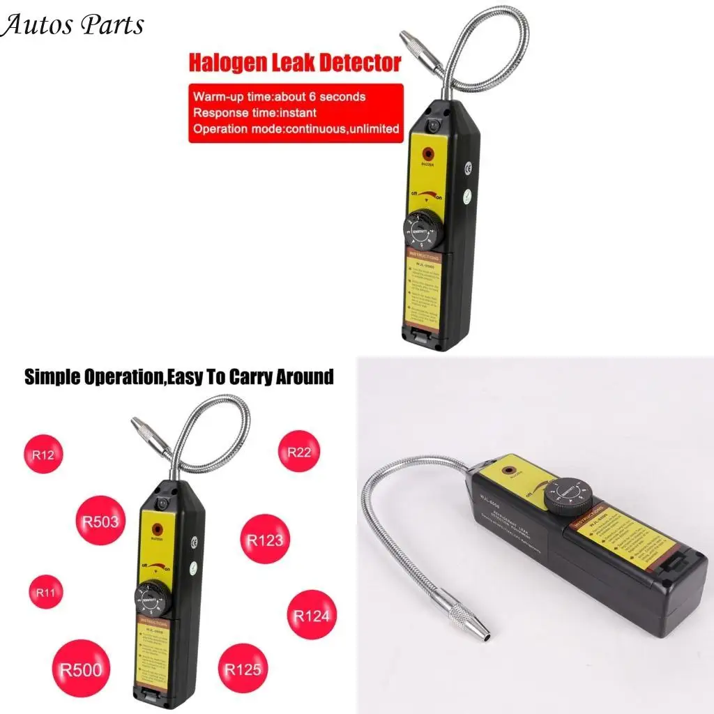 57BA Gas Detector Refrigeration Gas Leak Detector CFC-HFC Halogen Refrigerant Diagnostic Tools Air Conditioning Monitor-Meter
