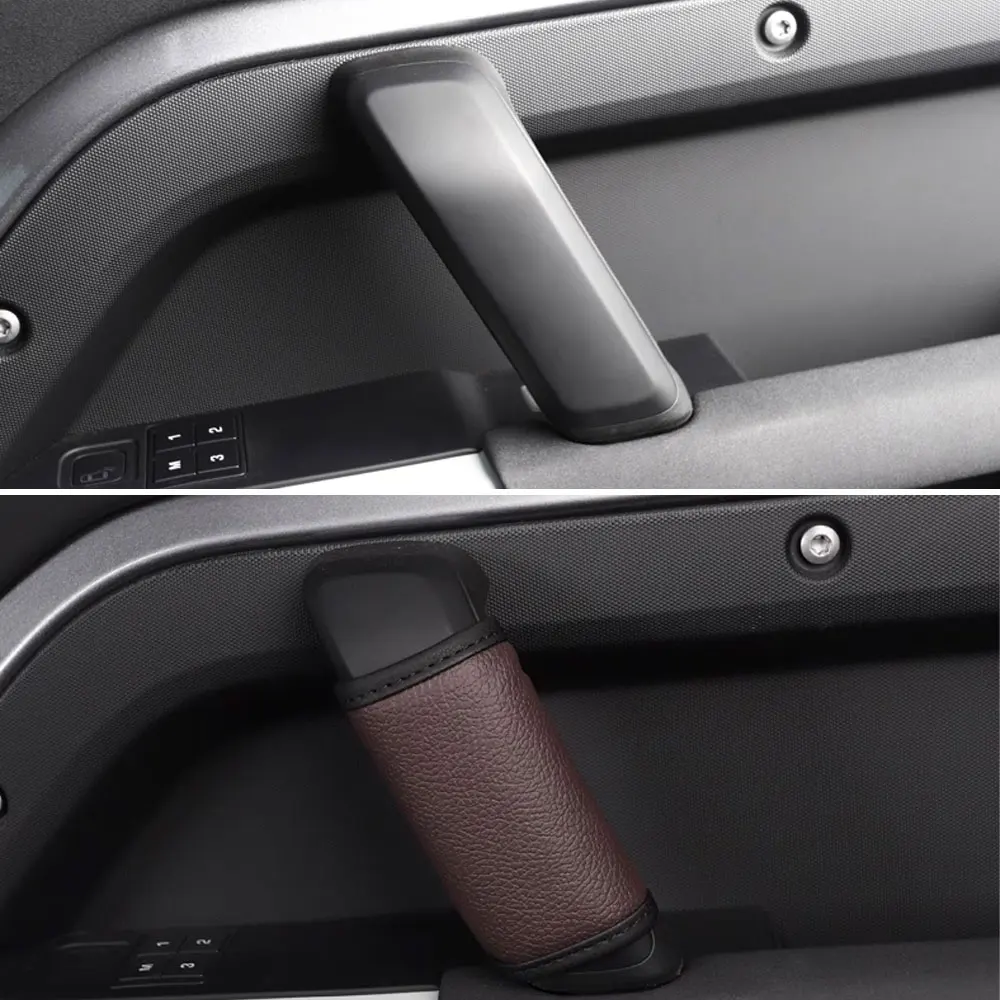 For Land Rover Defender 2020 2025 car interior handle protection cover, door armrest protection pad, center console glove modifi