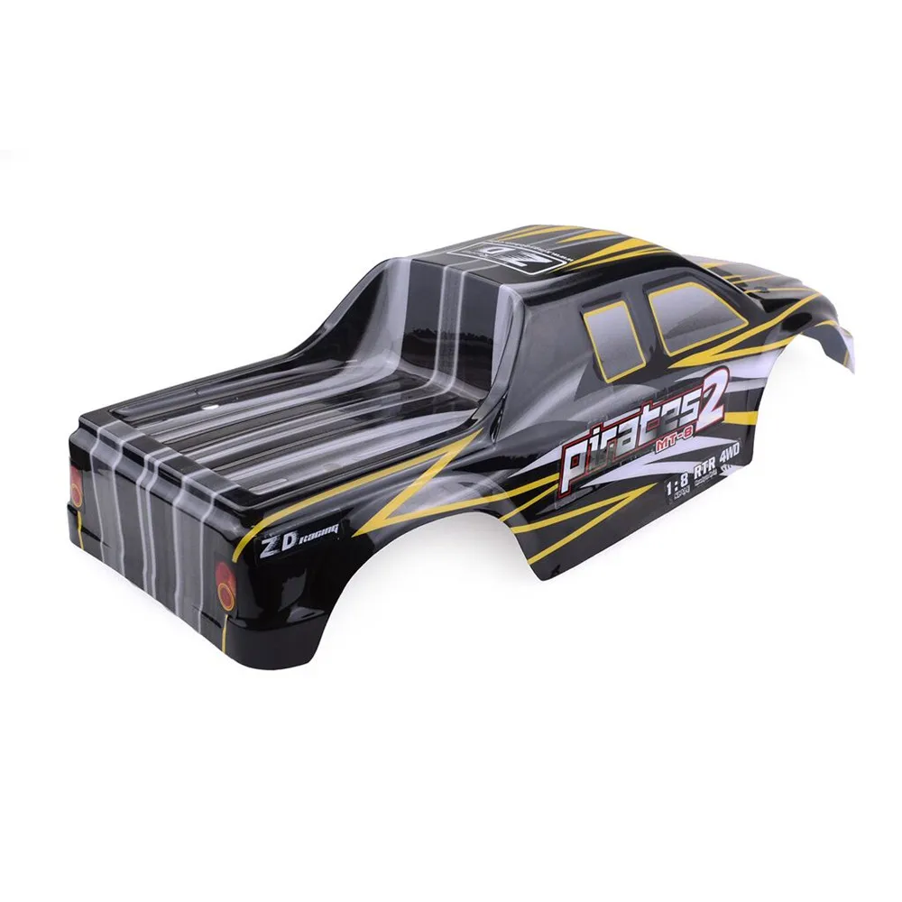 Corpo do carro sem escova RC, Cor cinza, Peças de reposição, ZD Racing 9116, 08427, 1/8, 2.4G, 4WD