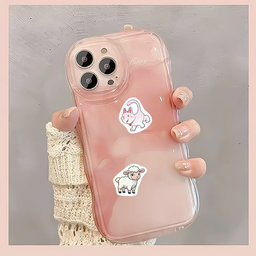 50-500pcs Cute Animals Sealing Sticker DIY PVC Laptop Decals Decoration Stiker Reward Gift Toys