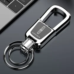 For Lincoln Navigator Town-car Aviator MKZ Corsair MKX Car Keychain Key Chain Ring Car Key Holder Auto Accessories