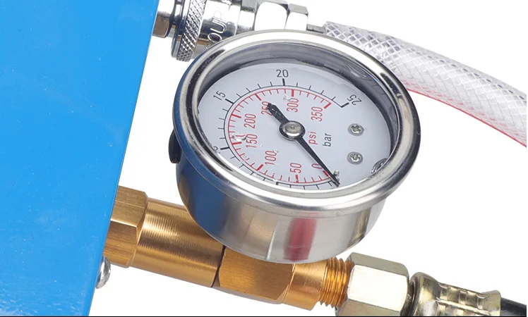 Bomba de teste elétrica portátil de alta pressão