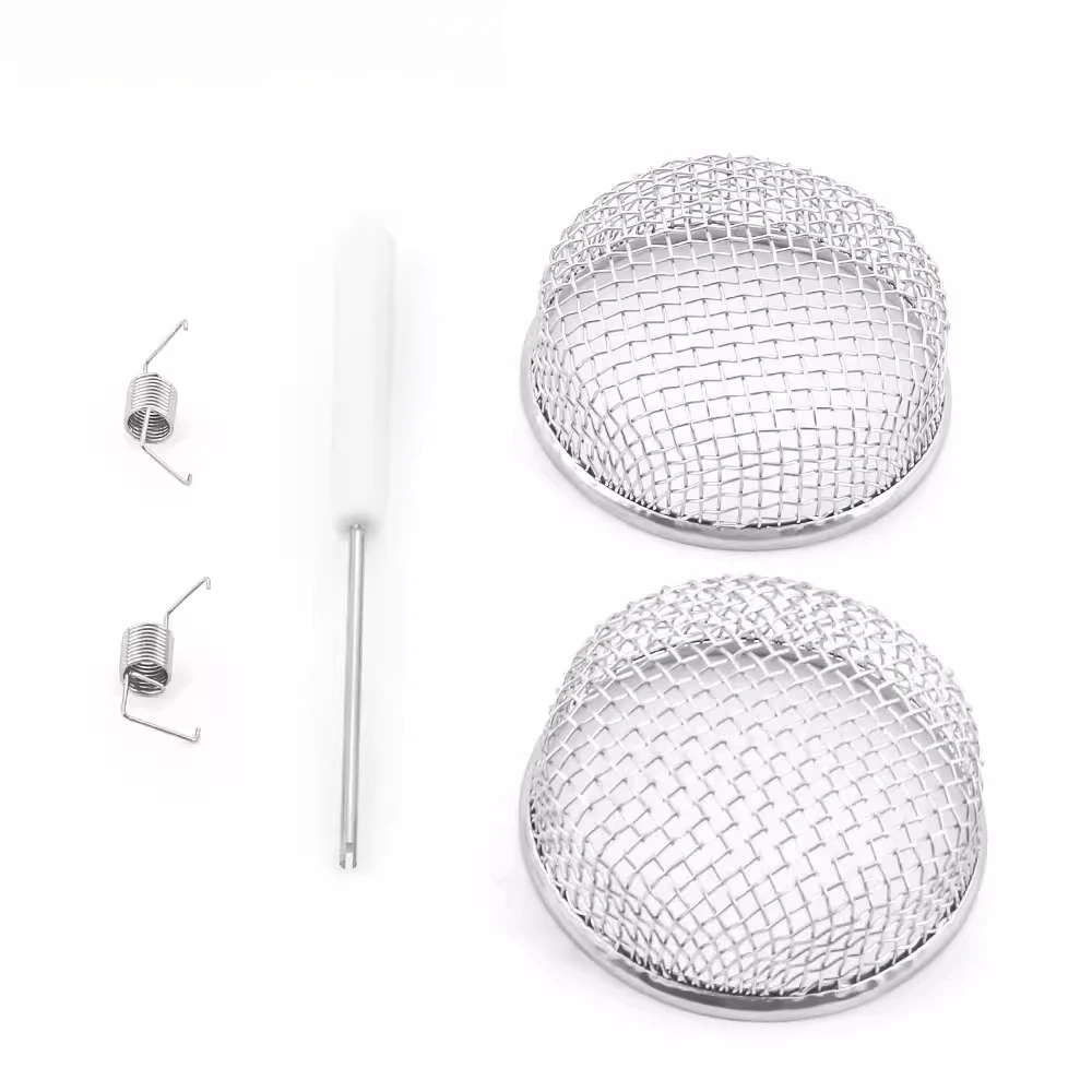 Pack of 2, RV insect-proof mesh cover, stainless steel ventilation mesh cover, distribution installation tools