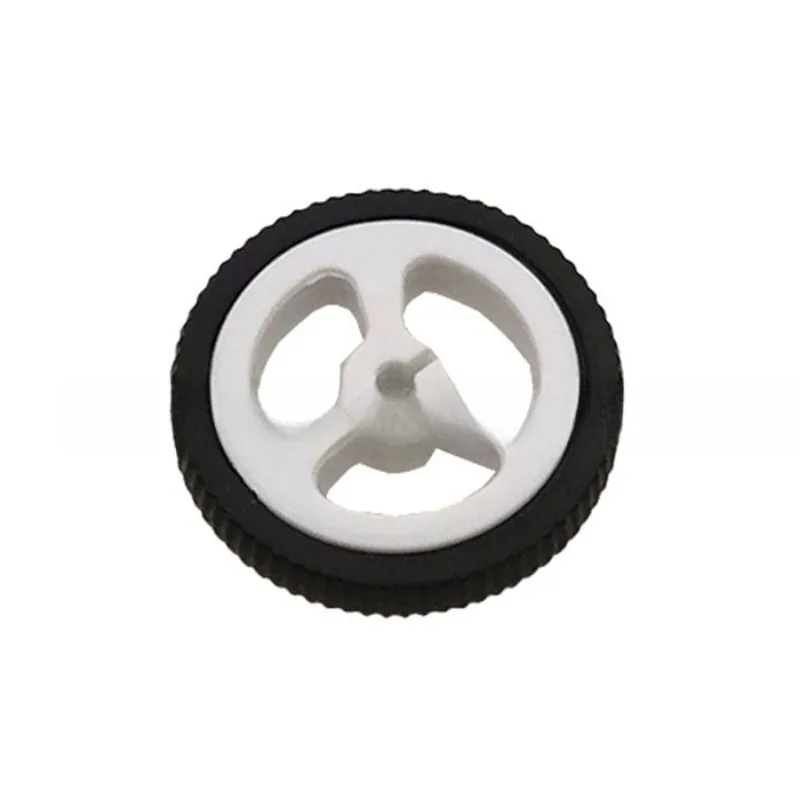 34mm Rubber Wheel with Encoder Disc 34*7mm N20 Motor Tire PI miniQ Smart Car Replacement Wheel