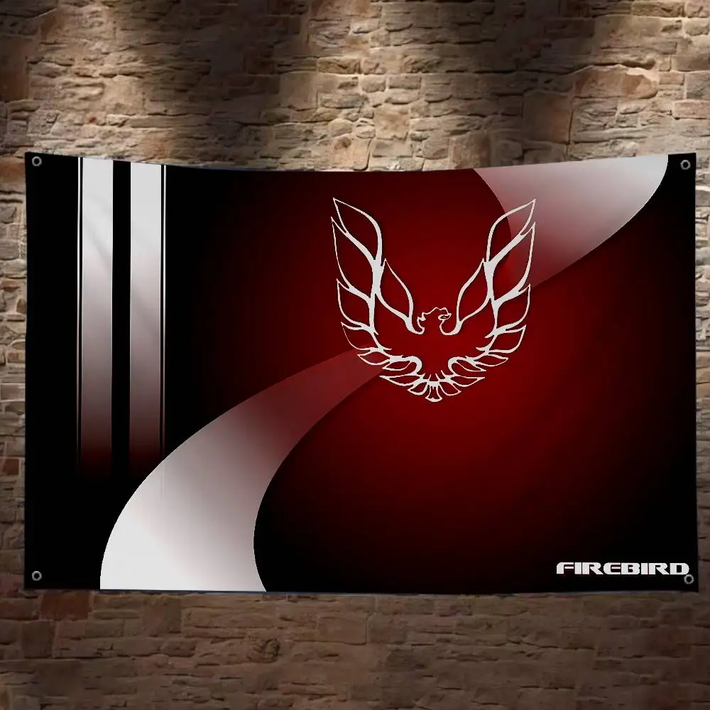 Pontiac Firebird Trans Retro Flags Multiple Choice Living Studio Booth Interior Decoration Banner