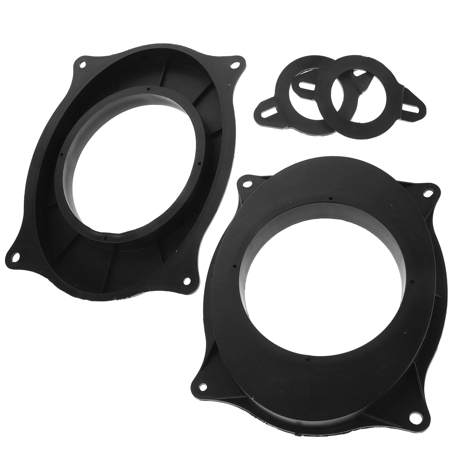 

Tweeter Bracket for Car Adapter 6X9 to 6.5 Inch Black Plastic Spacer Rings Door Speaker Accessories Automotive Part Sound