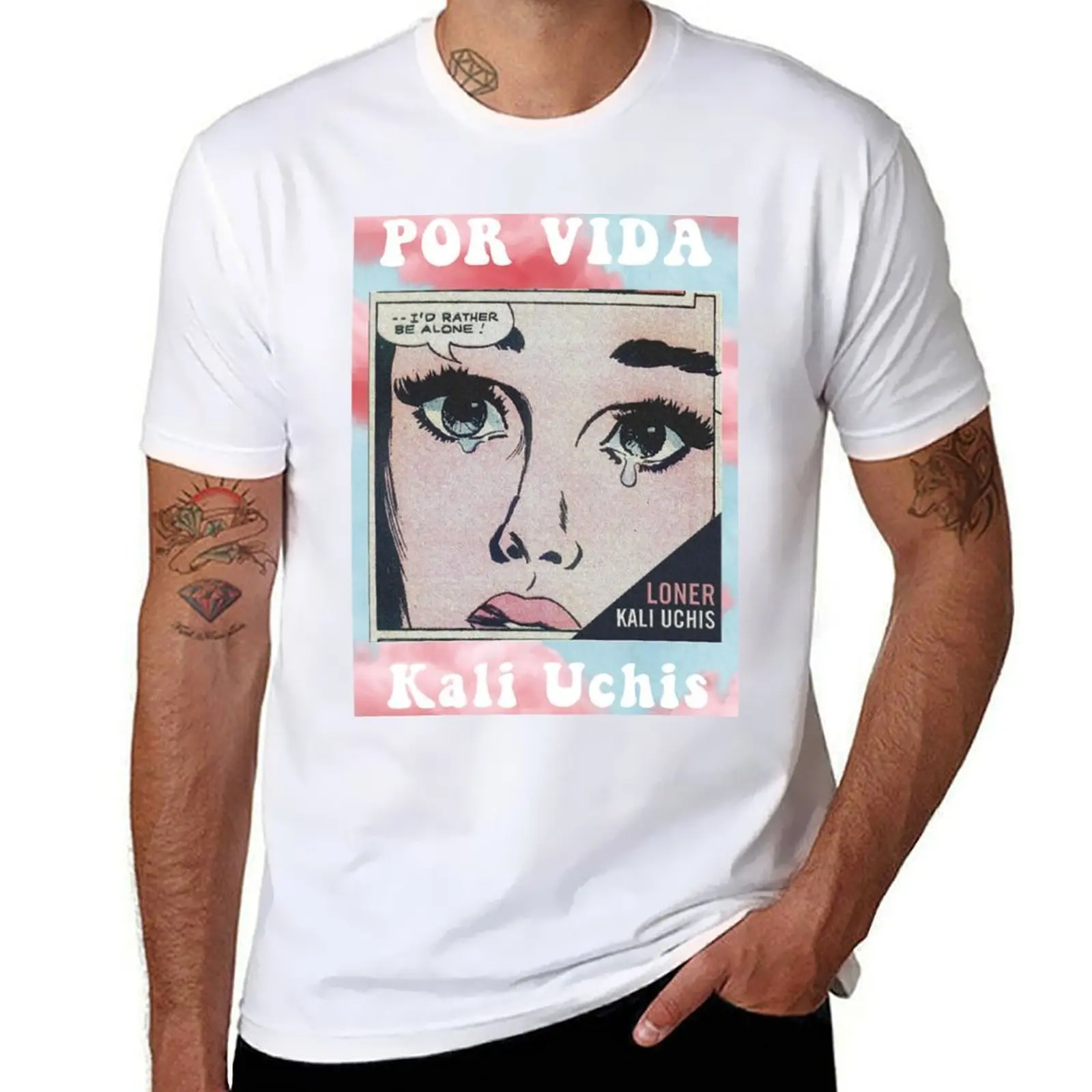 

kali uchis poster por vida album cover T-Shirt Holiday Outdoor T-Shirt