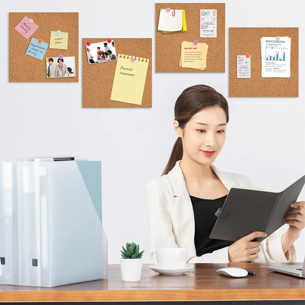 

Classroom Essentials for Teachers Cork Wall Decoration Peel and Stick Board Self Adhesive