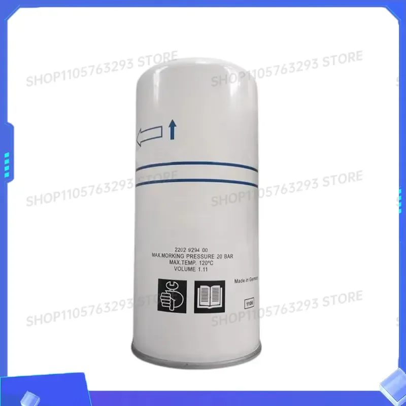 3PCS Set Air Compressor Oil Filter Kit for Atlas Copco New 2202929400 1613872000 1625426100 Replacement Parts