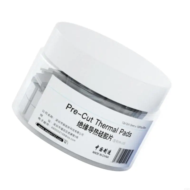 C90F 100pcs Térmica Folha silicone isolante resistência à temperatura