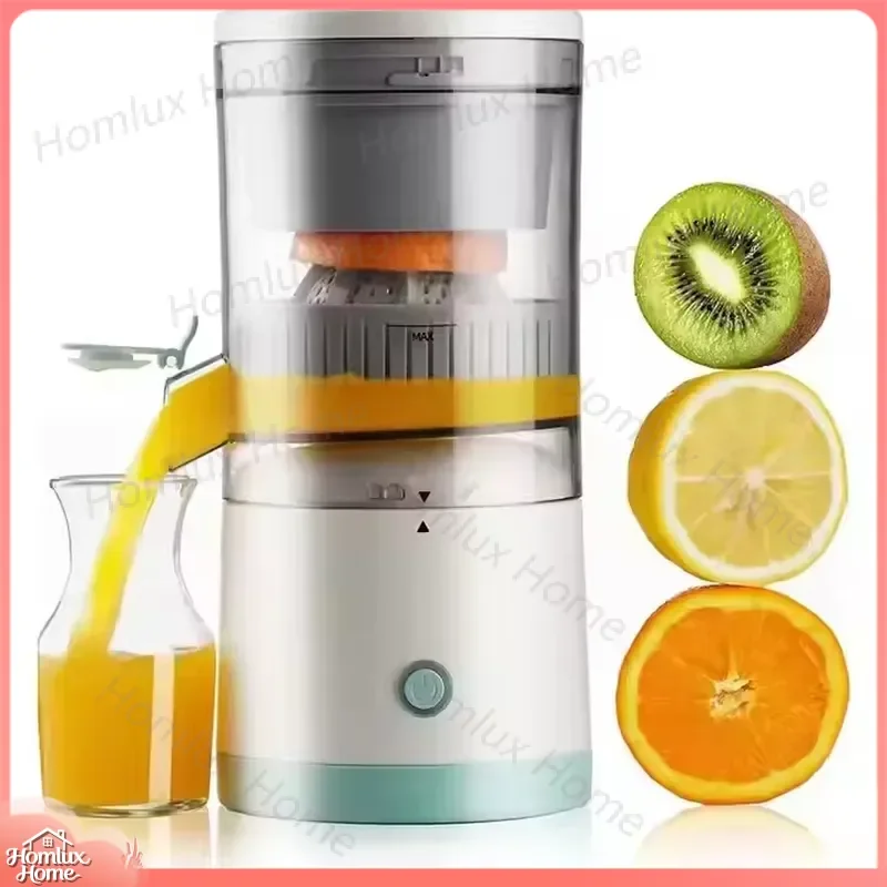 Portable Juicer USB Rechargeable Mini Blender for Smoothies Fruit Juice Automatic Slag Separation Household Outdoor