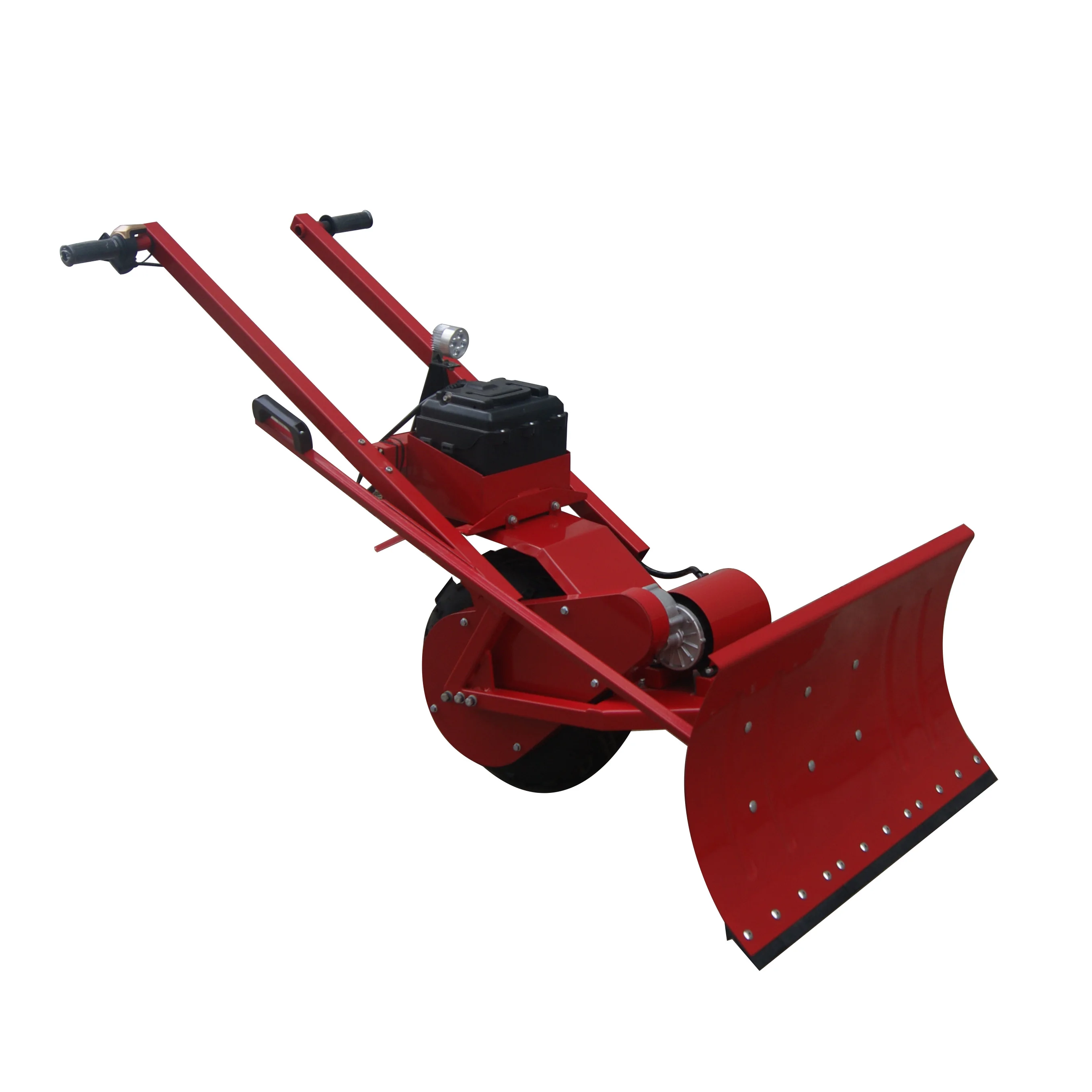 Road snow removal electric shovel cleaning farm manure electric shovel