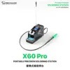 MECHANIC X60 Pro Portable Precision Soldering Station 60W Fast Heating Compatible 210/115 Handle for Electronics Welding Repair 2