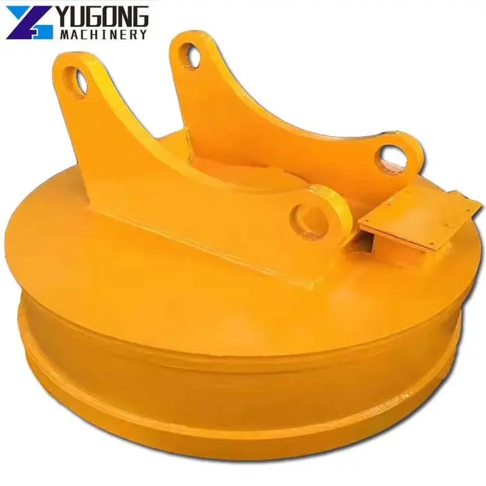 YG Metal Scrap Lift Excavator Magnet Electromagnet Chuck for 2-35T Excavator/Crane/Forklift electro permanent magnetic chuck